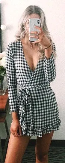 Princess Polly gingham mini dress - Image 4