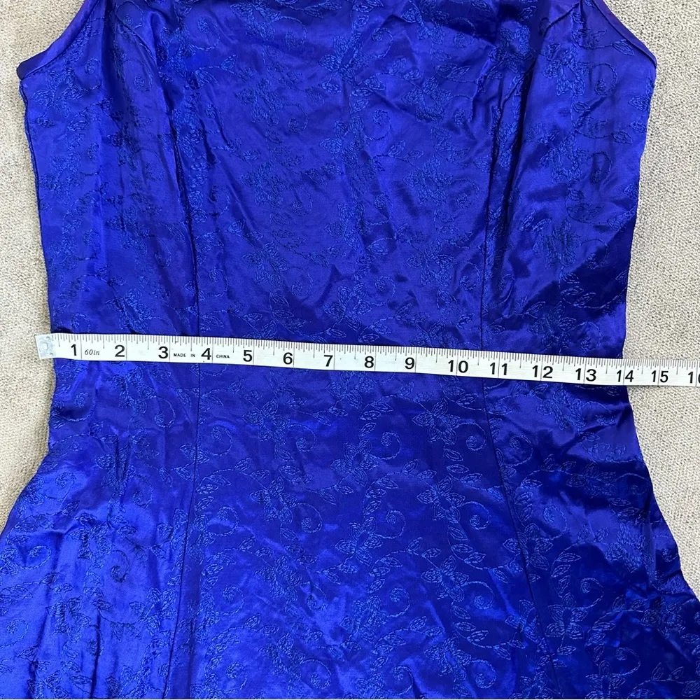 JESSICA McCLINTOCK Purple Dress Size 9/10 - Image 8