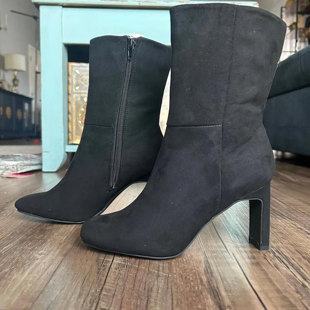 JustFab Lilliana Heeled Booties - Image 6