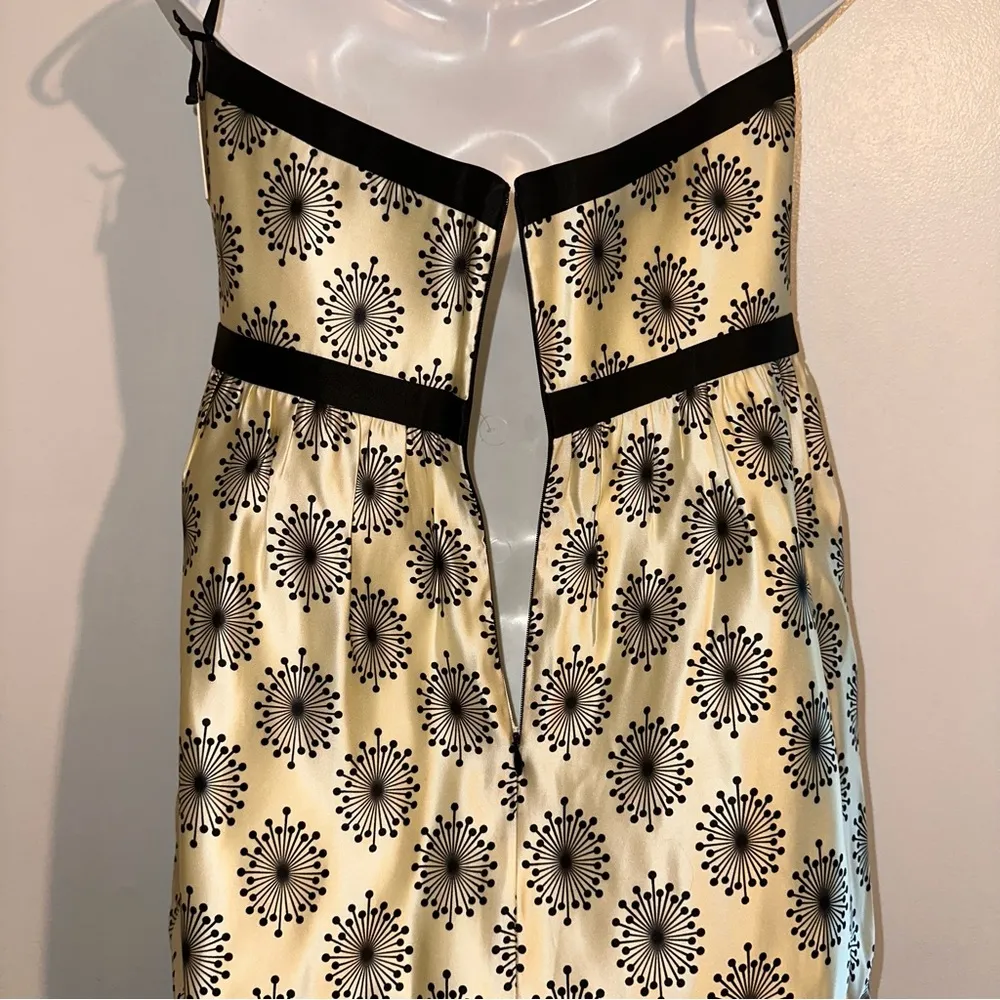 Milly of New York Womens Strapless Silk Printed Cocktail Dress Size 8 🆕 - Image 6