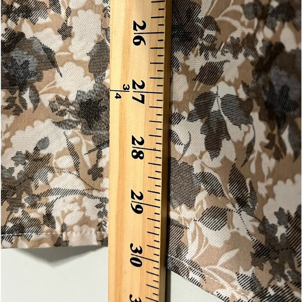 First Love sz womens 1X Feeling Thankful Top pullover 3/4 sleeve ruffle v-neck - Image 2