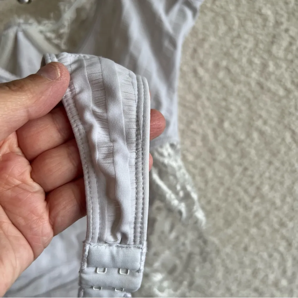 Gooseberry Intimates Women’s White Lace One Piece Lingerie‎ Bodysuit Size XS - Image 12