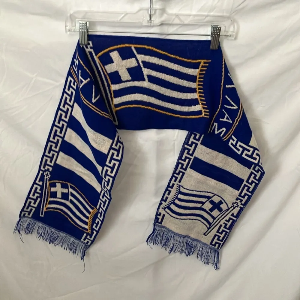 Scarf: Greece flag FANS scarf - Image 2