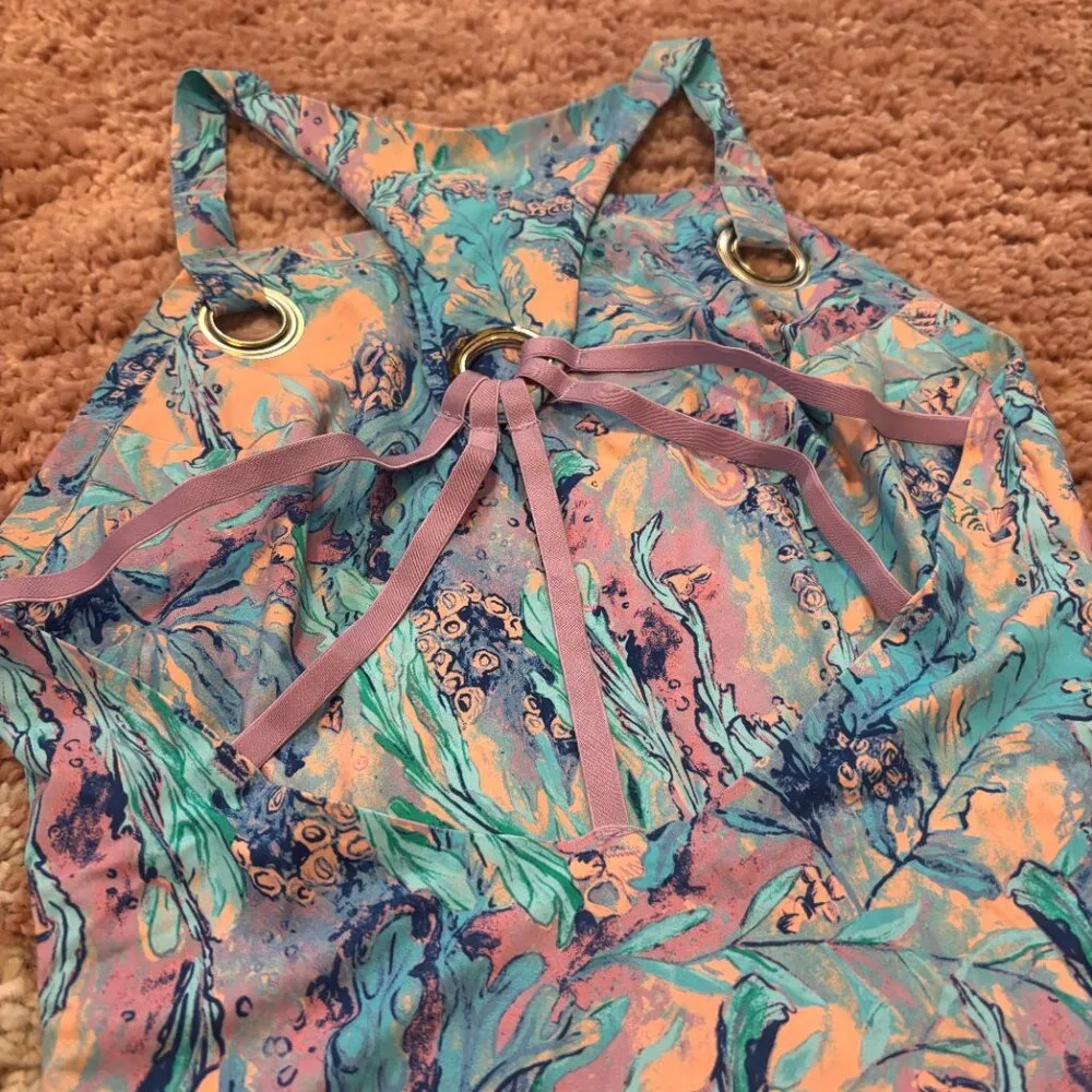 Urban Outfitters Out From Under Womens One Piece Swim Abstract Bathing Suit Sz M - Image 3