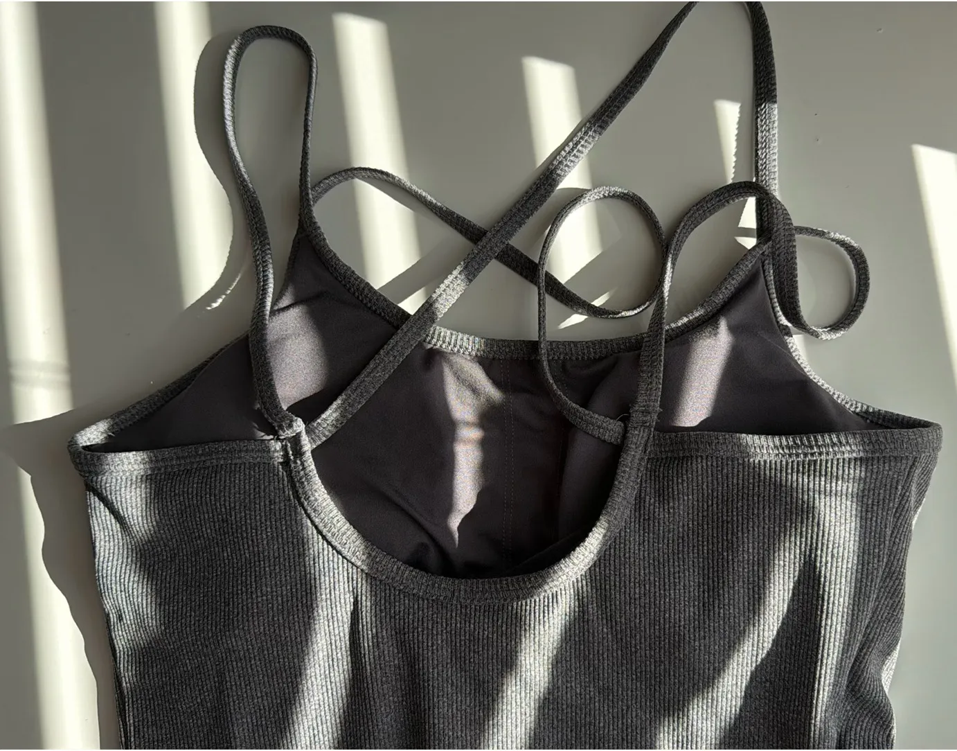 All in Motion Tank Workout Top Grey - Image 5