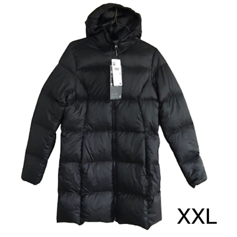 EDDIE BAUER Luna Peak Black Quilted Down Women’s Winter Coat Sz XXL - Image 2