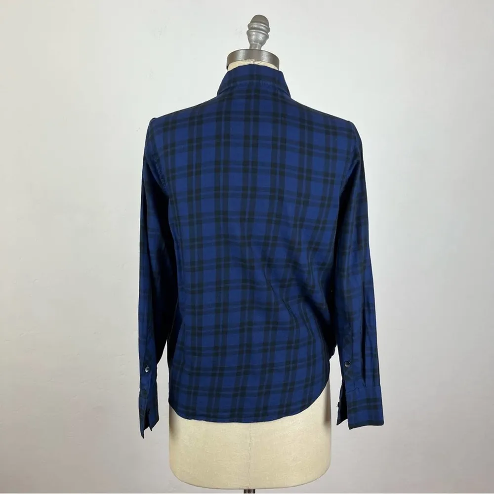 Madewell Wrap Front Shirt in Arion Plaid - Image 82