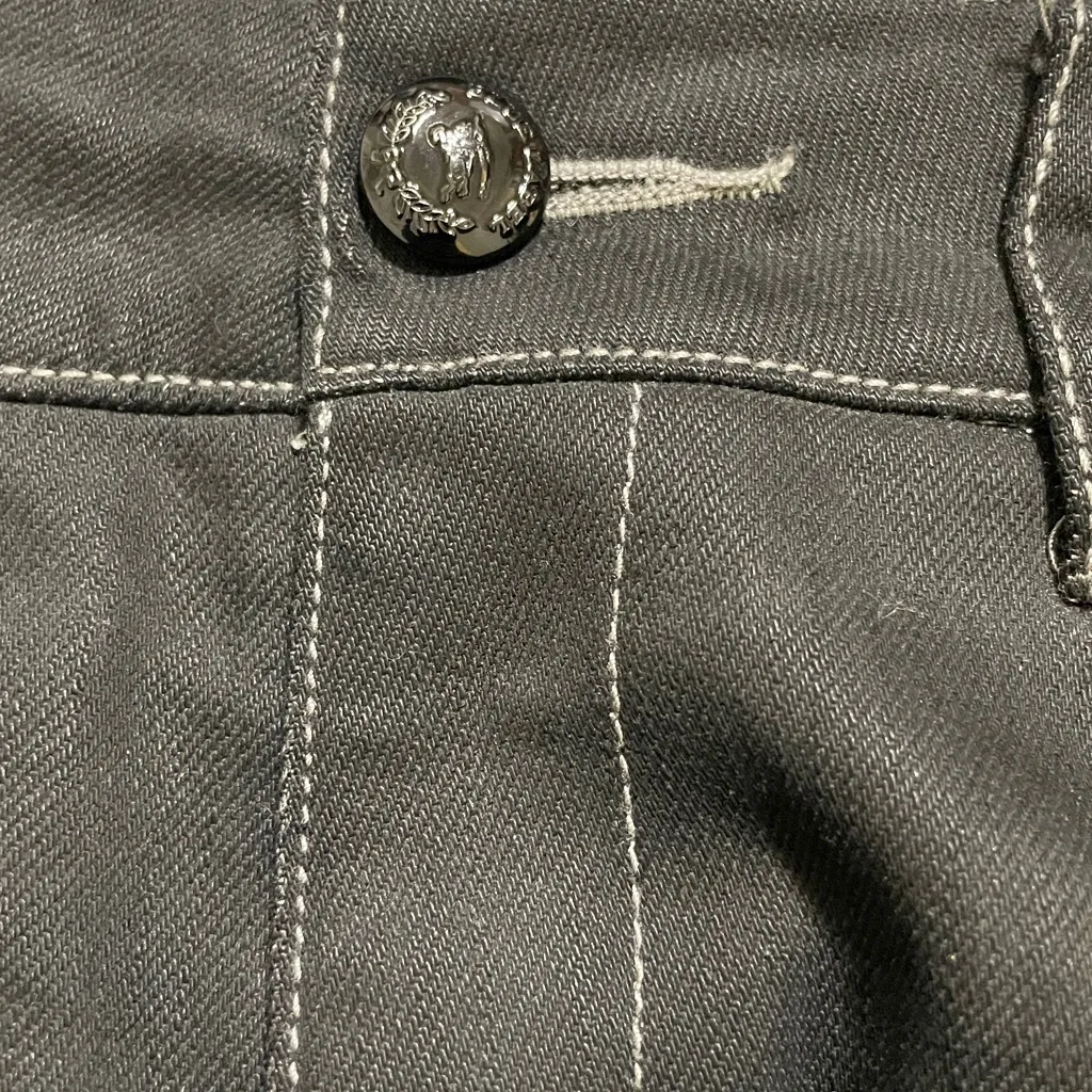 Burberry Blue Label Women's Black Flared Jeans - Image 11