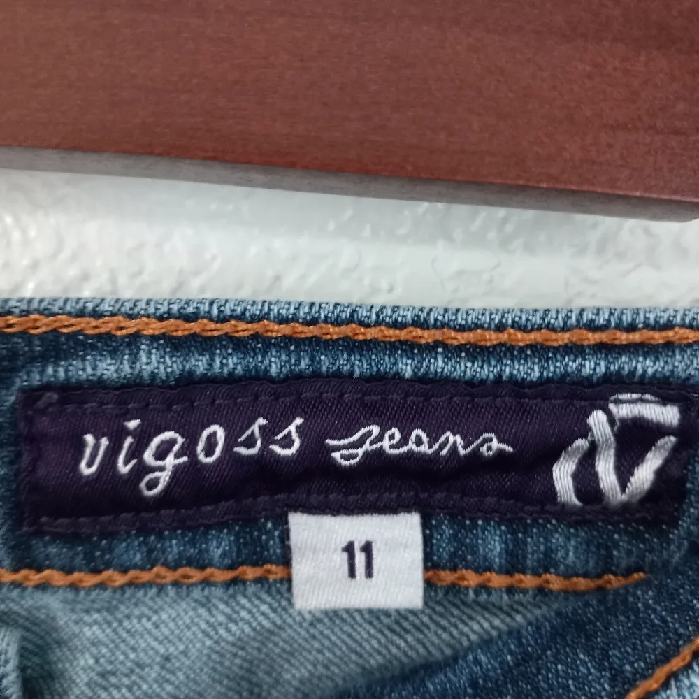 Vigoss 33x32 11 Riveted Flap Stitched Pocket Flare Leg Jeans - Image 9