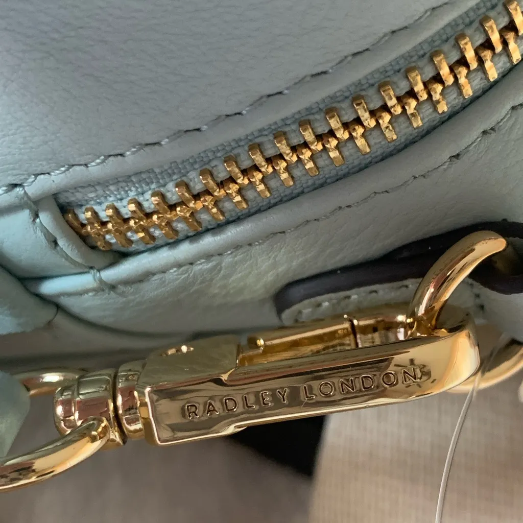 RADLEY LONDON Arden Crescent Floral Leather Mini Zip Around Crossbody - Image 6