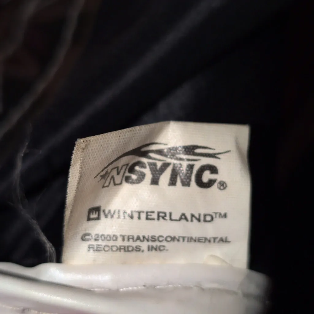 Y2k Nsync Winterland Offical Mini Backpack Pink - Image 2