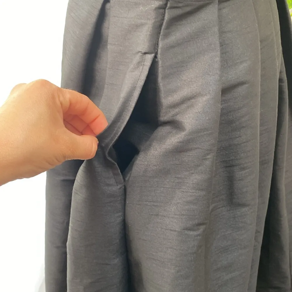 eShakti Black Midi Dress with Timeless Elegance Quincy Bridesmaid Dress SizeXs-2 - Image 10