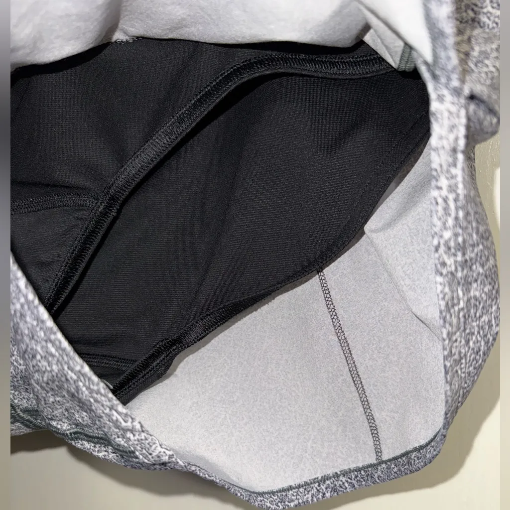 Lululemon Athletica Heathered Black and Gray Shorts - Image 5