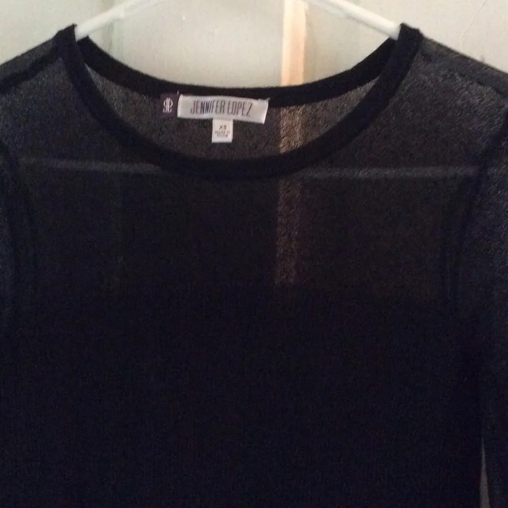 Jennifer Lopez Black Top Size XS - Image 2