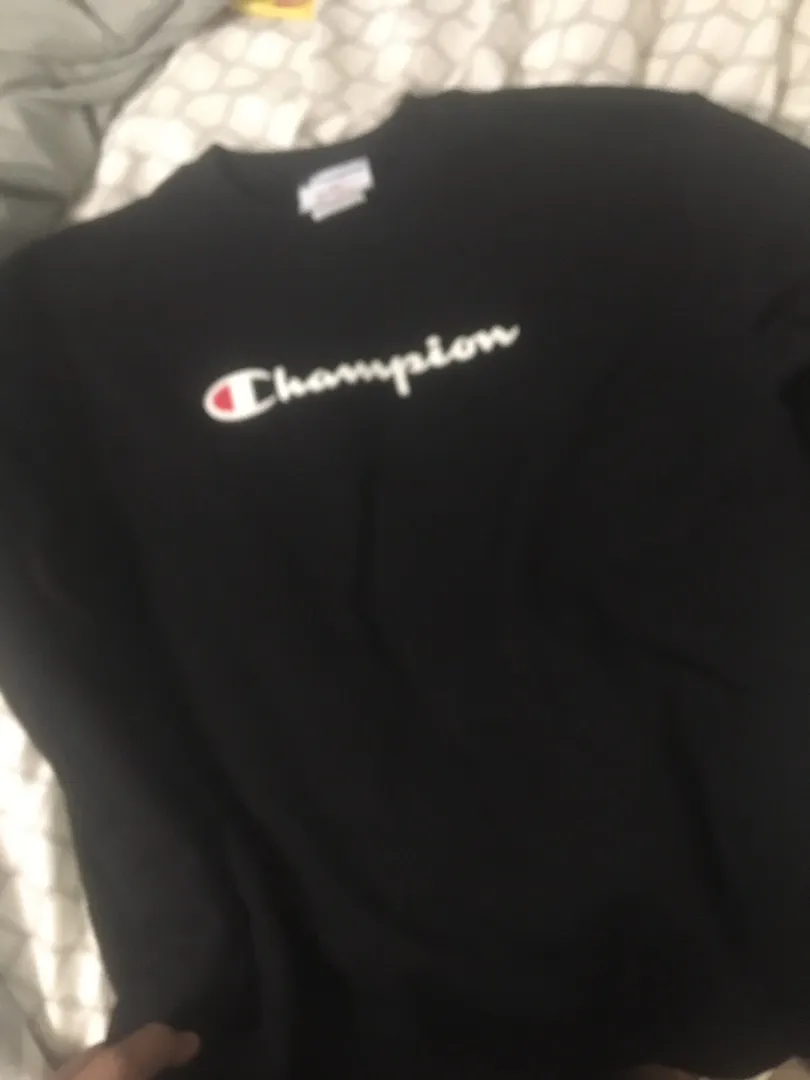 Champion NWOT  Black Sweatshirt - Image 4