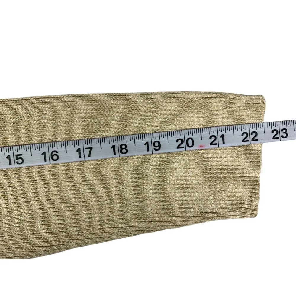 Liz Claiborne Women's Tan Sweater Top - Image 5