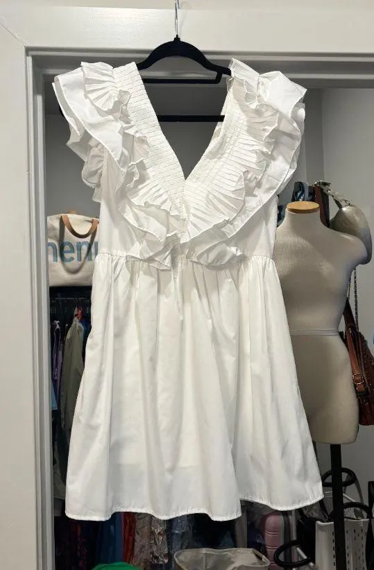 Boutique Dress White Size M - Image 2