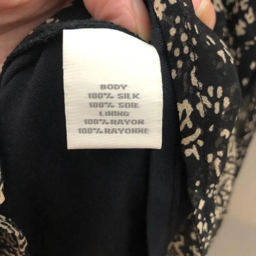 NWT Ella Moss leopard print silk halter top flowy - Image 5