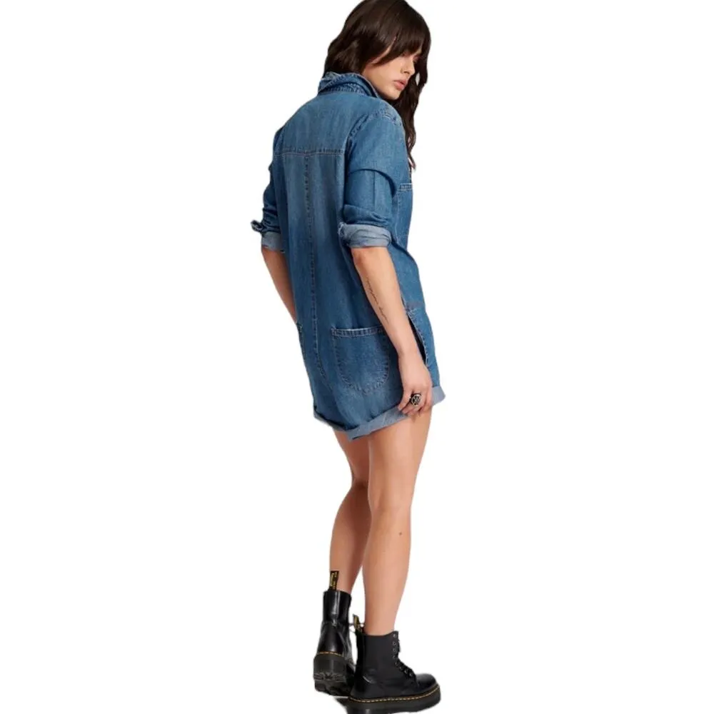 NWOT One Teaspoon Prophecy Jumpsuit - Bay Blue - Medium - Image 9