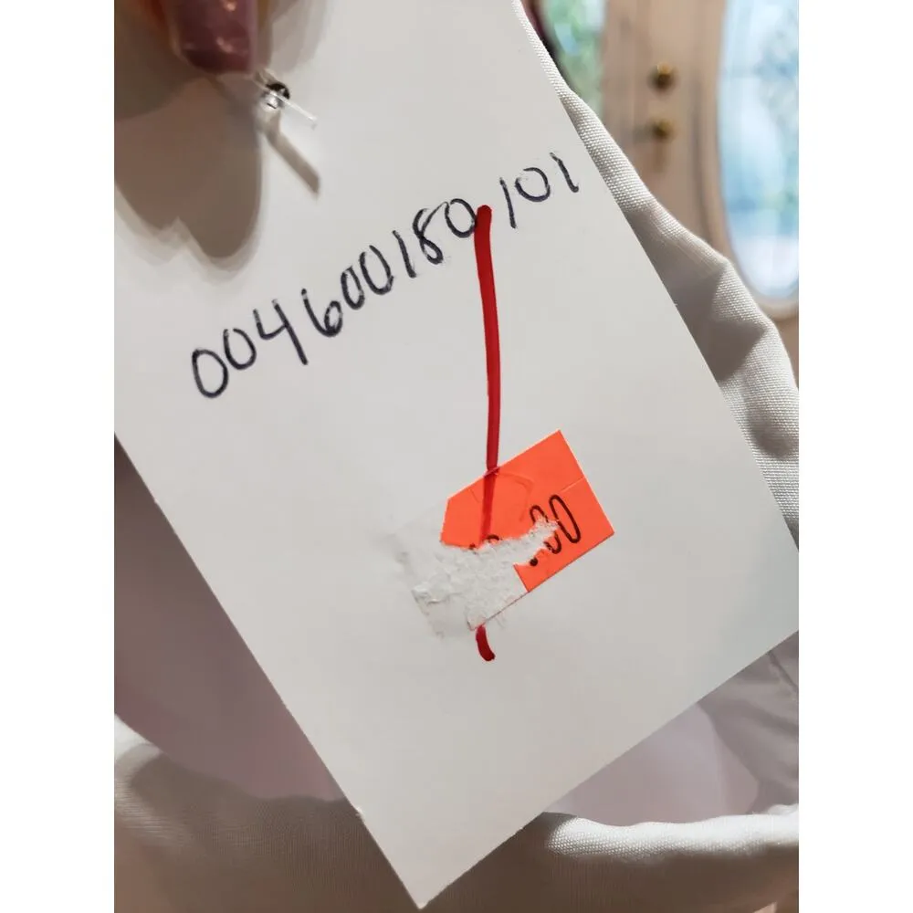 Forever 21 Shirt Dress Womens 0X White Side Pockets Belted Waist Button Front - Image 7