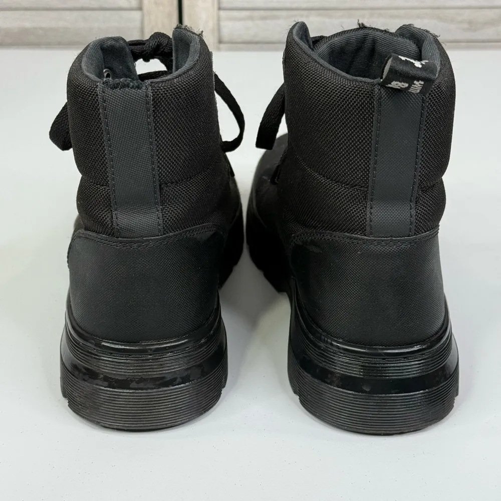 DR. MARTENS Women's Combs Lace Up Combat Boots Black-9 - Image 4