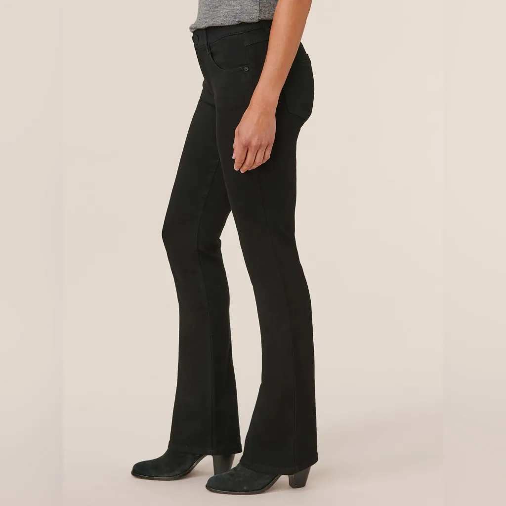 Democracy Ab"solution® Itty Bitty Bootcut Black Jeans size 10P NWT - Image 3