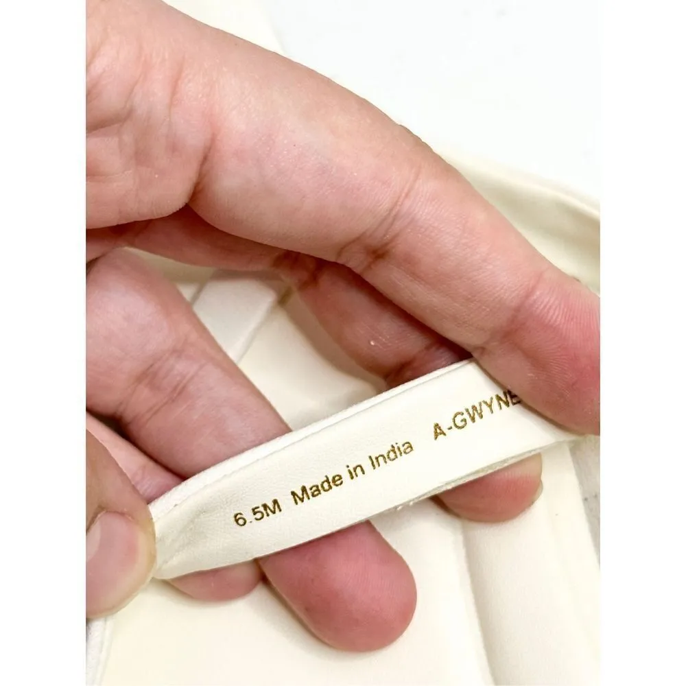 Sarto‎ by Franco Sarto Sandals Womens Size 6.5 Leather Gwyneth Slip On Shoes - Image 9