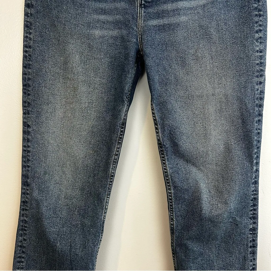 DRIFTWOOD Stella Classic Blue Straight High Waisted Leg Jeans Size 29 - Image 11