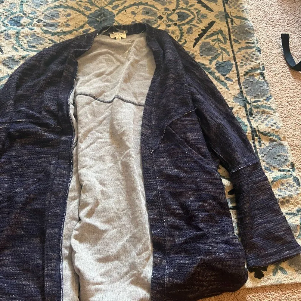 Umgee large blue cardigan - Image 2