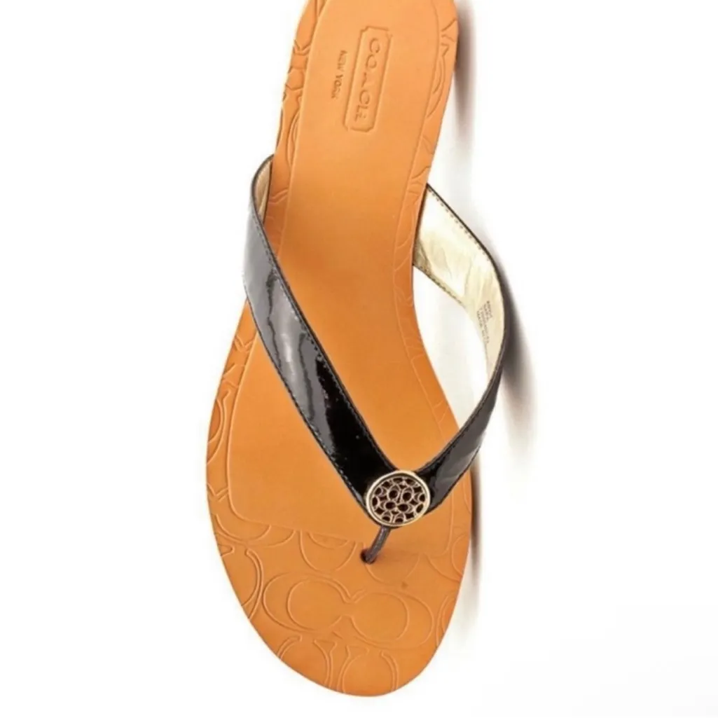 Coach Sara Flip Flop Sandals - Image 2