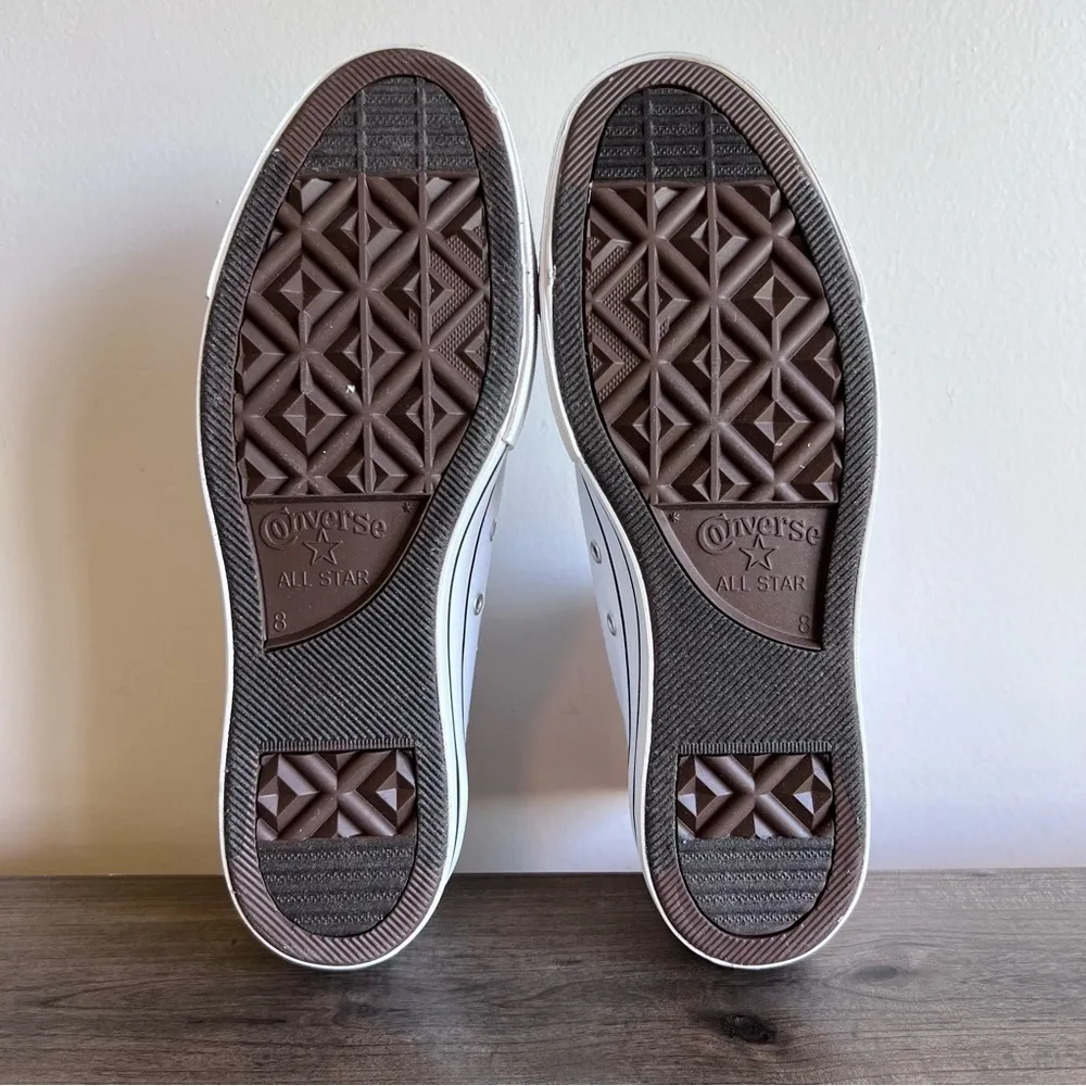 Converse Chuck Taylor All Star Hi Lift White Platform Shoe Size 10 #B1447 - Image 10