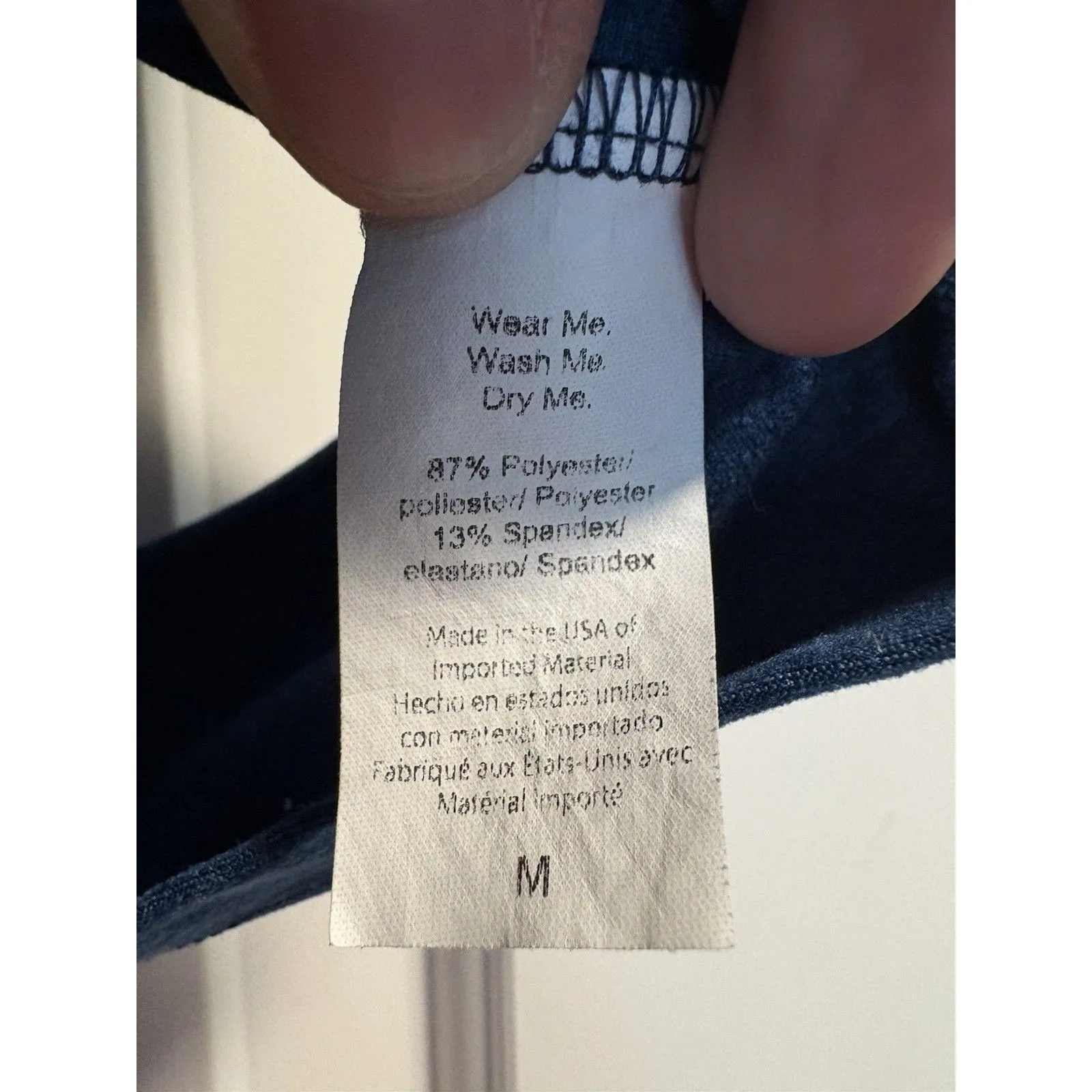 Beyond Yoga X Peloton Women's Tank Top Medium Blue Racerback Athletic Activewear - Image 4