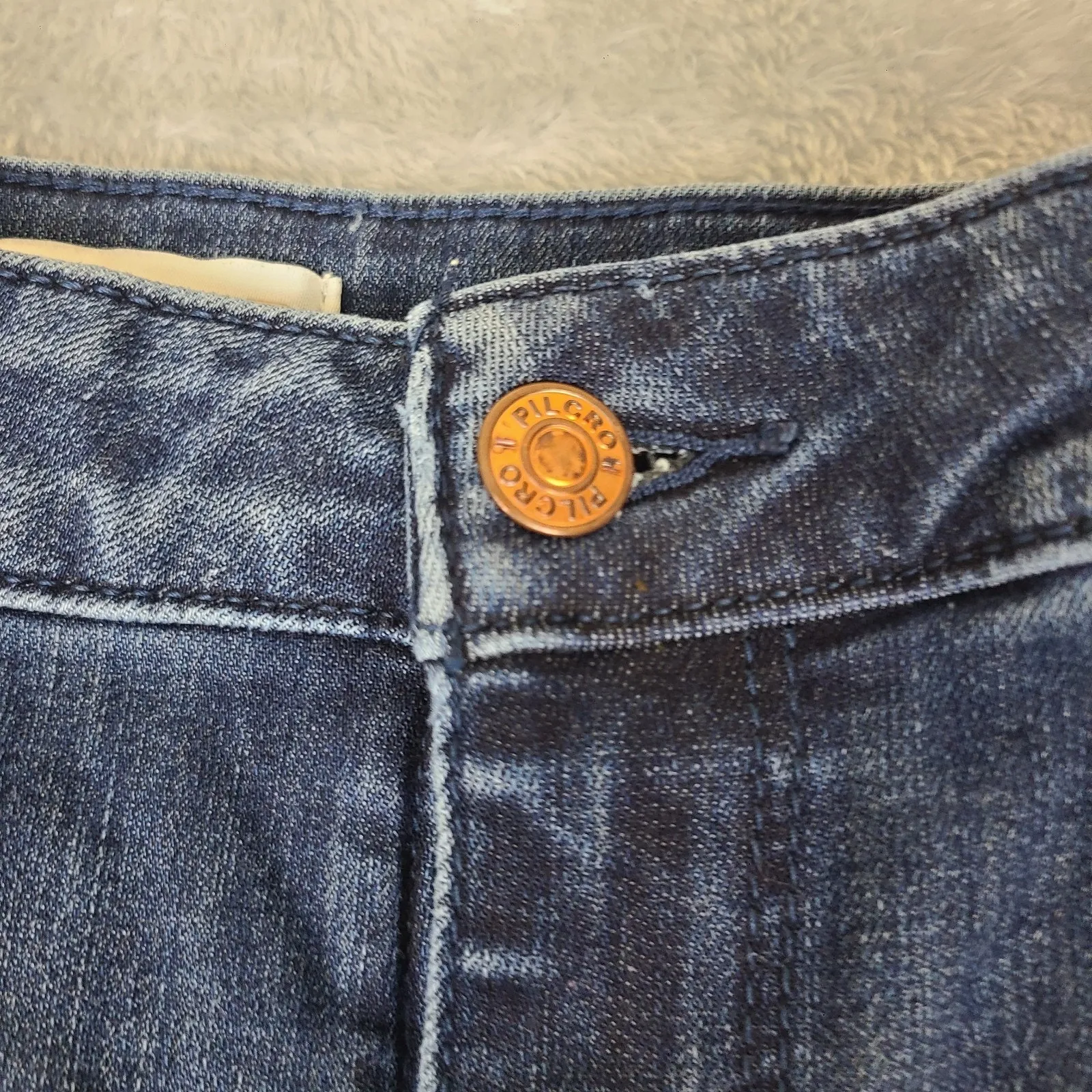 Anthropologie Pilcro The Skipper Long High Rise Wide Leg Jeans Size 25P‎ 25 X 25 - Image 2