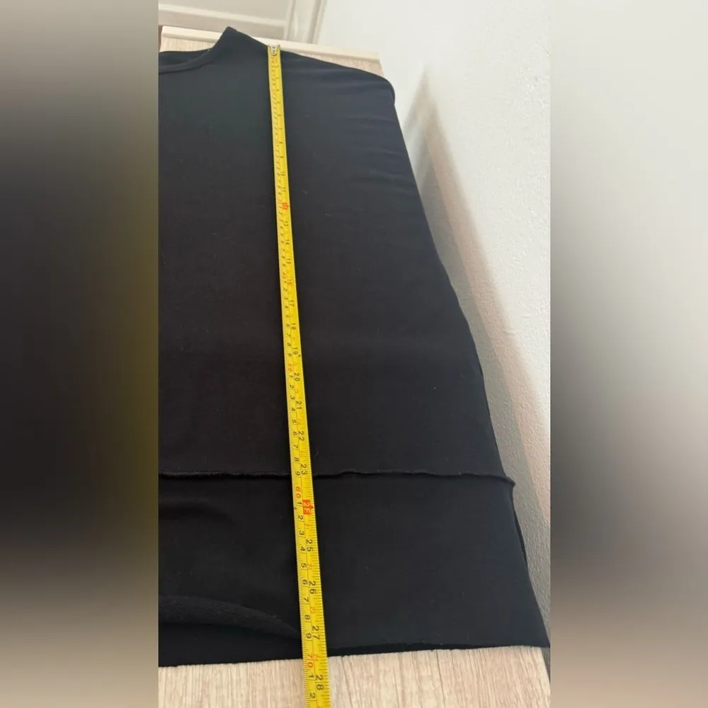 Spanx Perfect Length Three-Quarter Dolman-Sleeve Top Comfy Black Size Large - Image 6