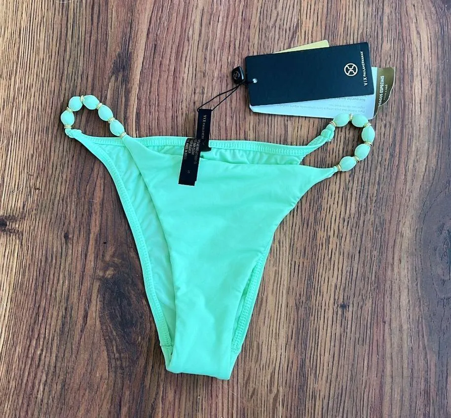 NWT VIX Brazilian bikini bottoms Green - Image 5