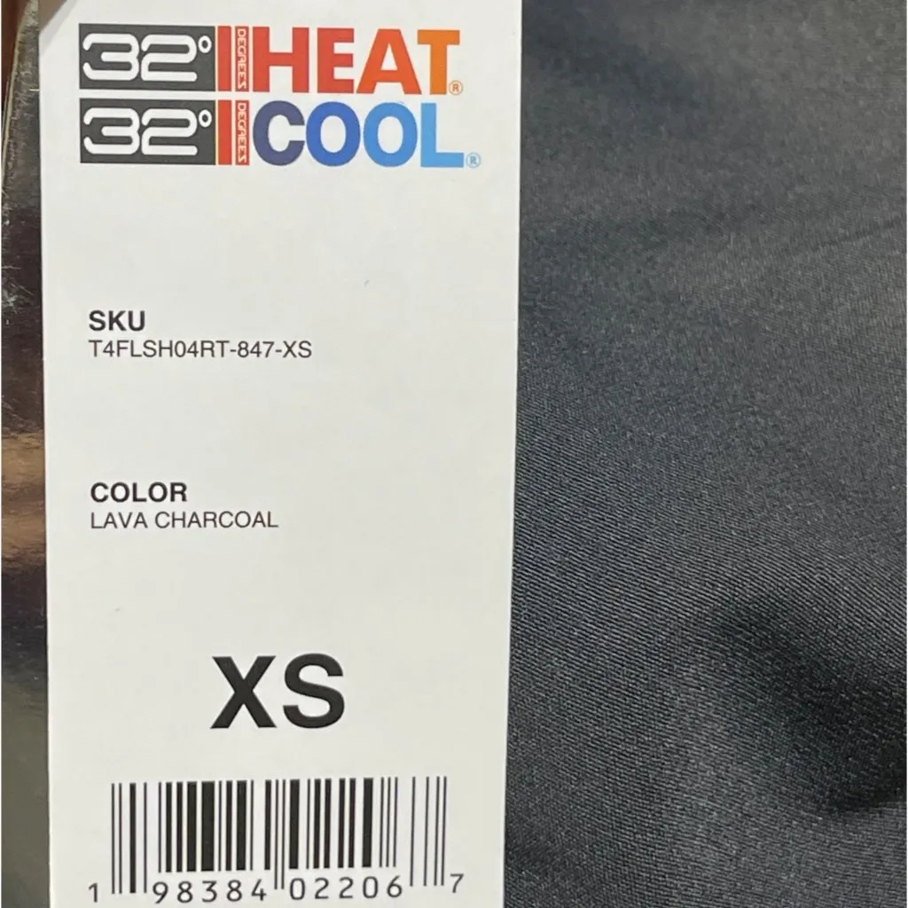 New 32 Degrees Cargo Pants Pull-On Size XS Charcoal Grey - Image 3