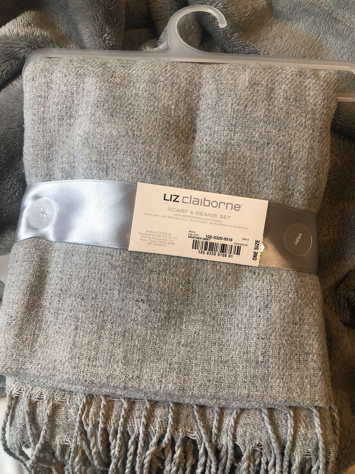 Liz Claiborne Scarf & Beanie Set - Image 2