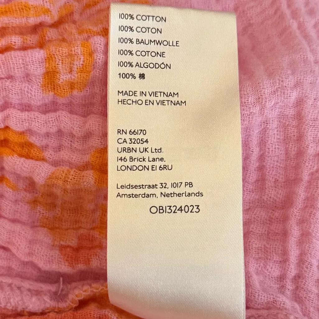 Free People Fleur Printed Tunic Mini Dress - Image 6