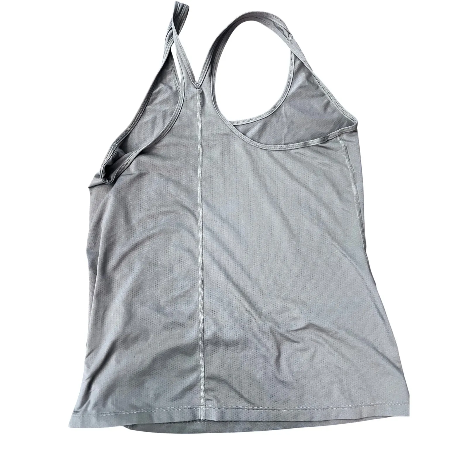 Under Armour Tank Top Lot of‎ Two Athletic Racerback Workout Gray Medium - Image 6