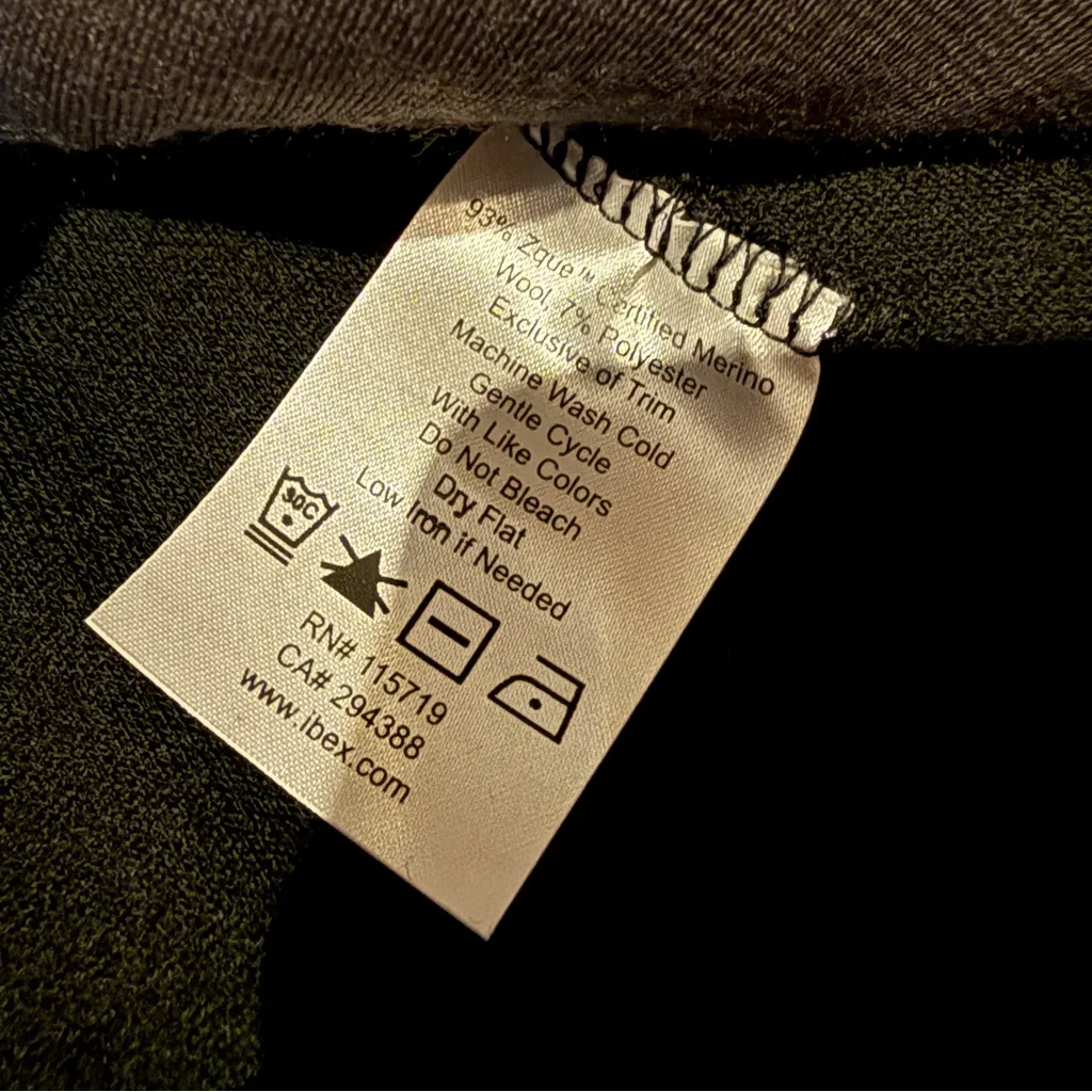 Ibex Carrie Vest Women’s Size Large Black‎ Wool Sleeveless Outdoor Layer Black - Image 6