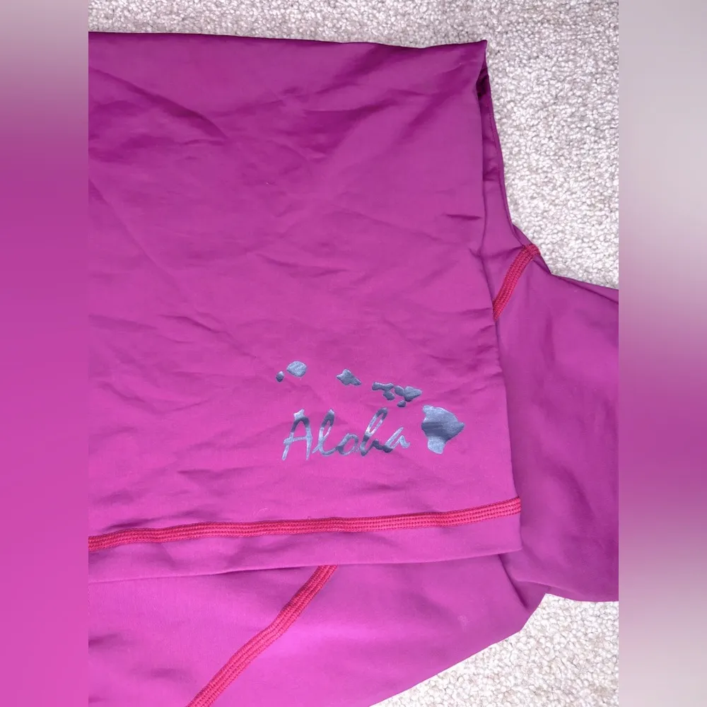 Maroon Hawaii Five O Rashguard Red Size XL - Image 4