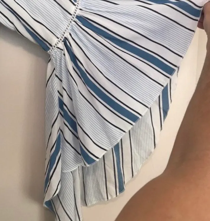 Off The Shoulder 3/4 Crop Top - Image 2