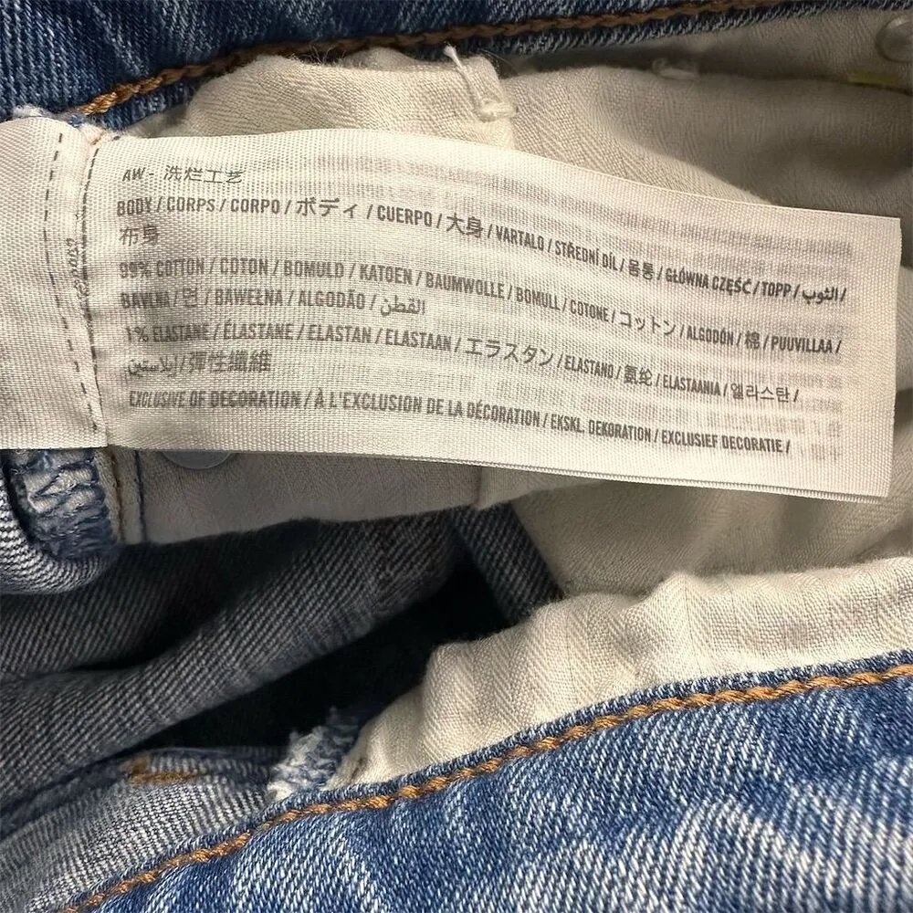 Abercrombie & Fitch Women's High Rise Skinny Jeans Blue Size 25S Short - Image 5