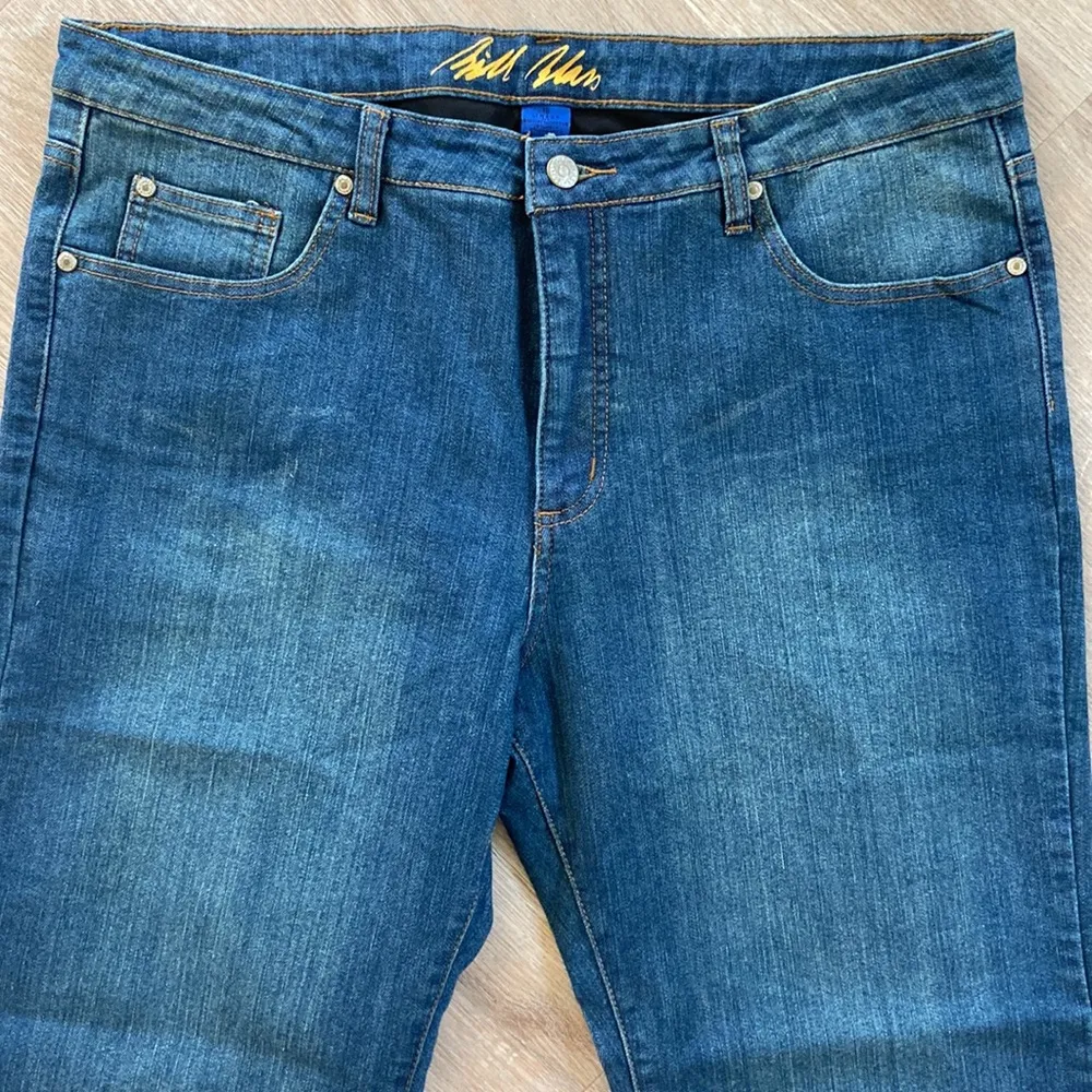 Bill Blass Stretch Boot Cut Denim Jeans Size 16 NWOT - Image 5