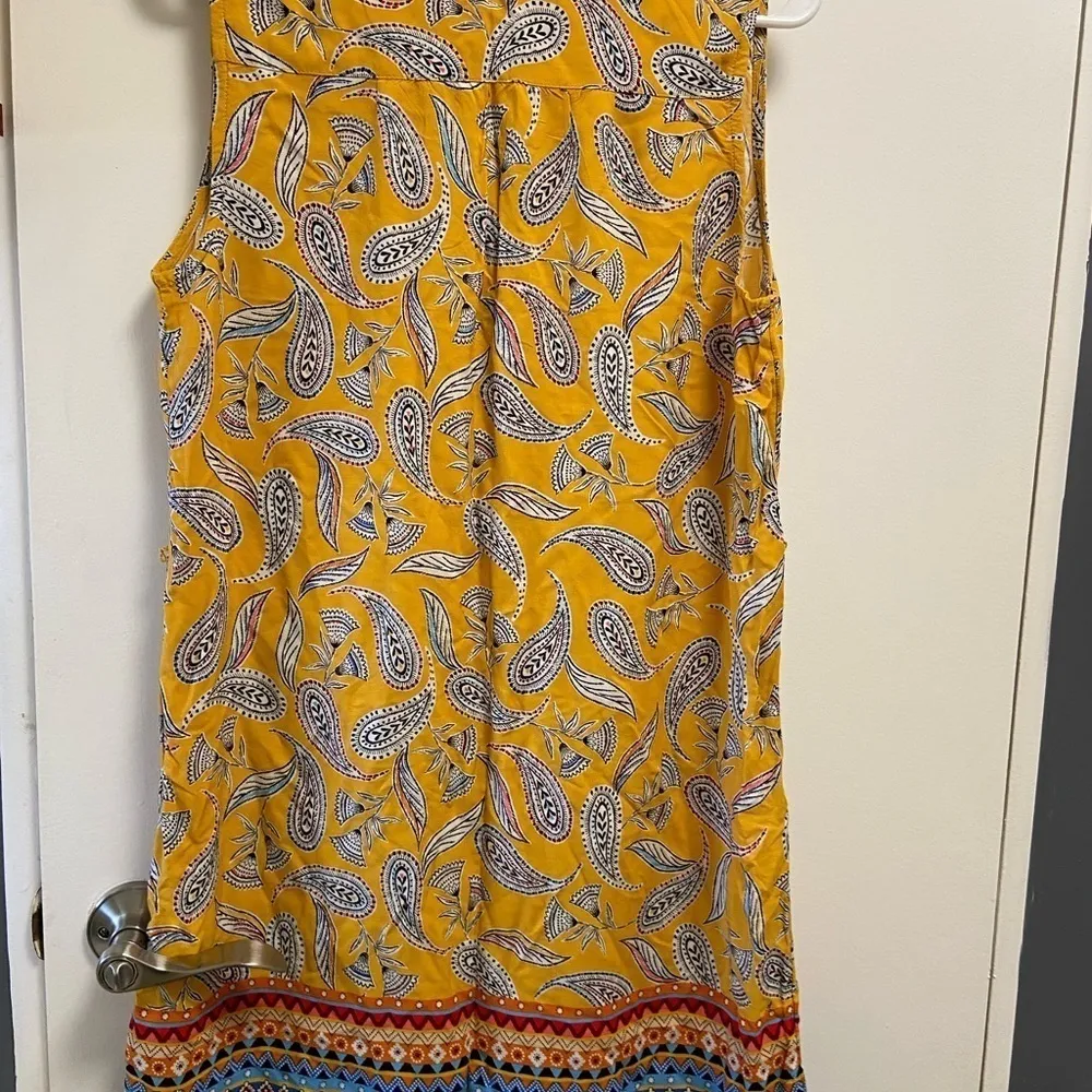 Beach Lunch Lounge dress womens Medium - Image 4