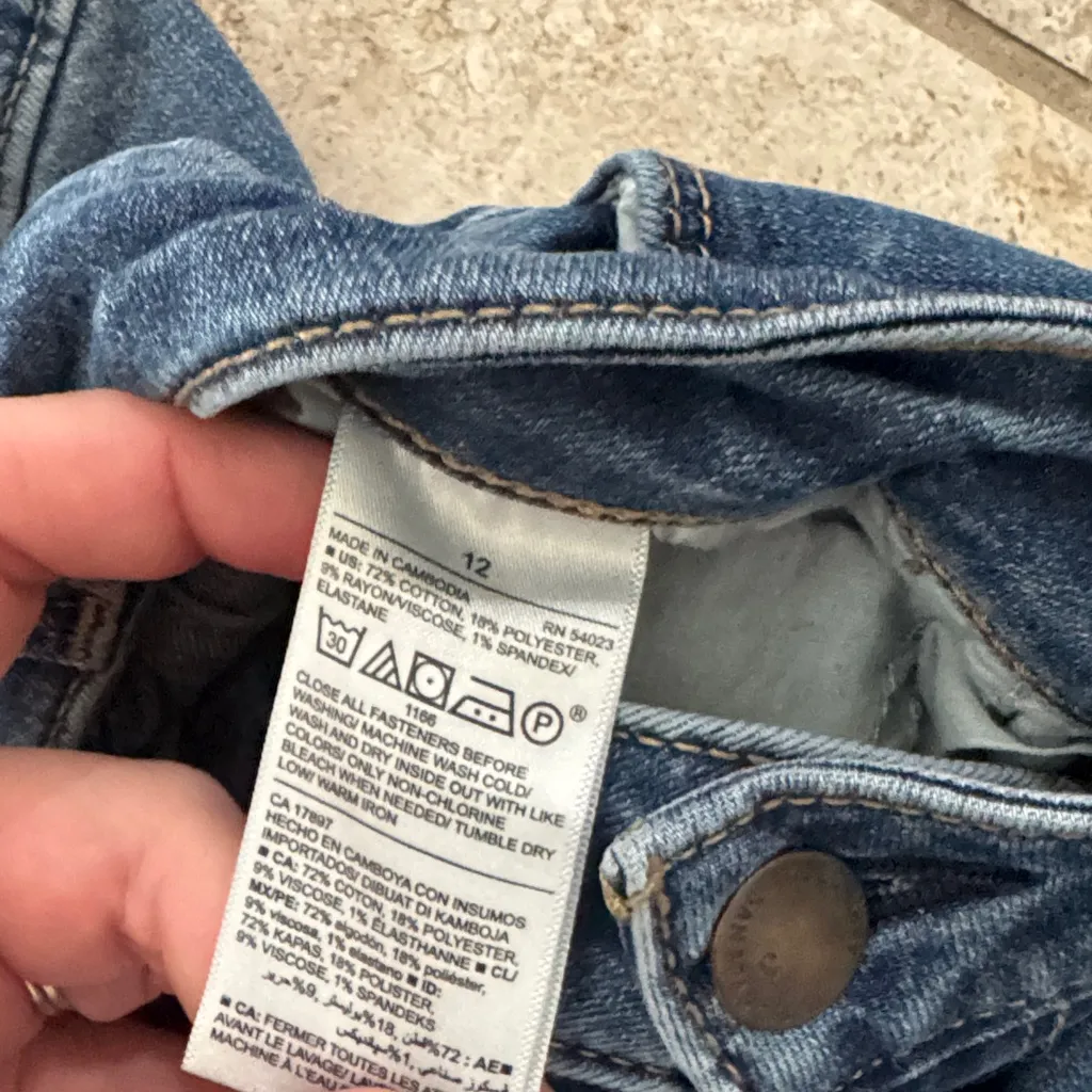 Old Navy Midnight Blue Skinny Jeans - Image 4