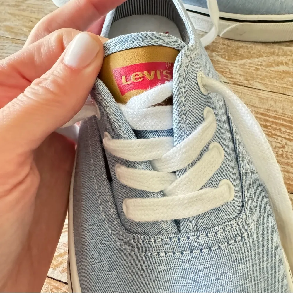 👖Levi’s Canvas Shoes Sneakers👖 ~7 - Image 4