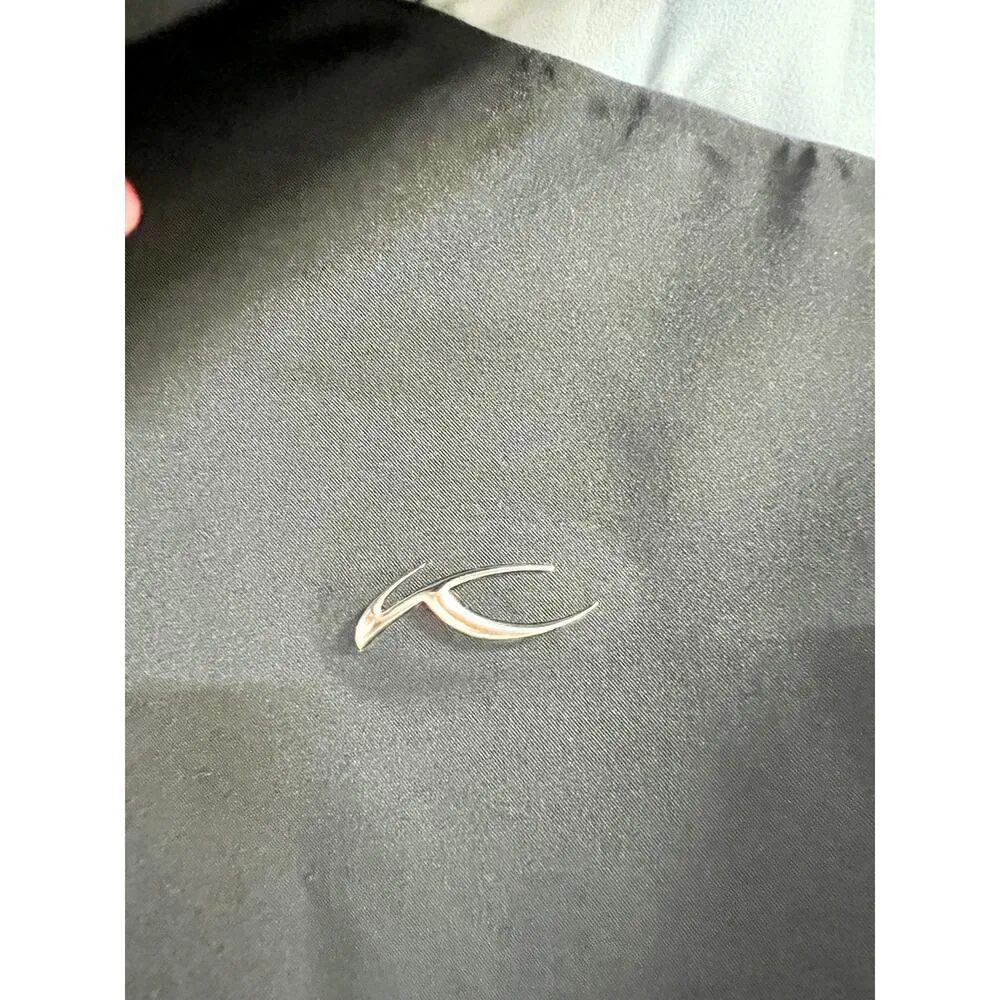 KJUS Laina Colorblock Long Sleeve Full Zip Hooded Jacket Black/Gray Women 36 / S Black - Image 10