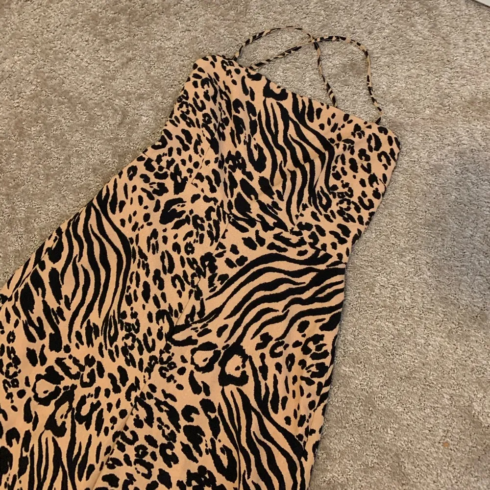 Animal print jumpsuit Black - Image 4