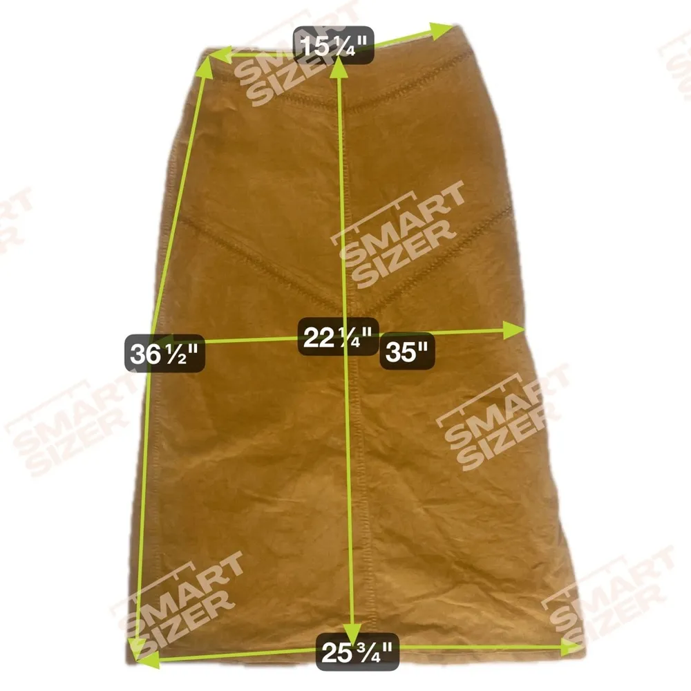 Vintage Y2K Corduroy Long Maxi Skirt Boho Western Cowgirl Cottage Core Size 12 - Image 4